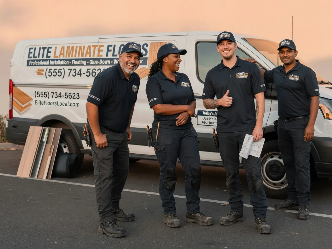 Laminate flooring installation company in Topton, NC